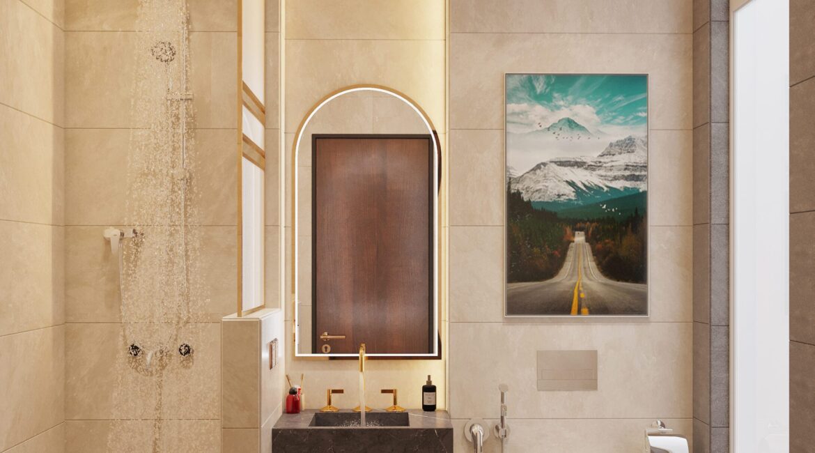 Bathroom Guest Bedroom option-3 Bathroom Guest Bedroom option-3